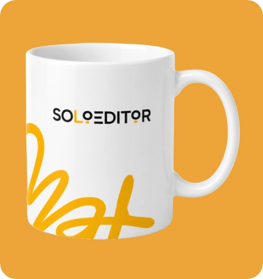 SoloEditor Mug, white